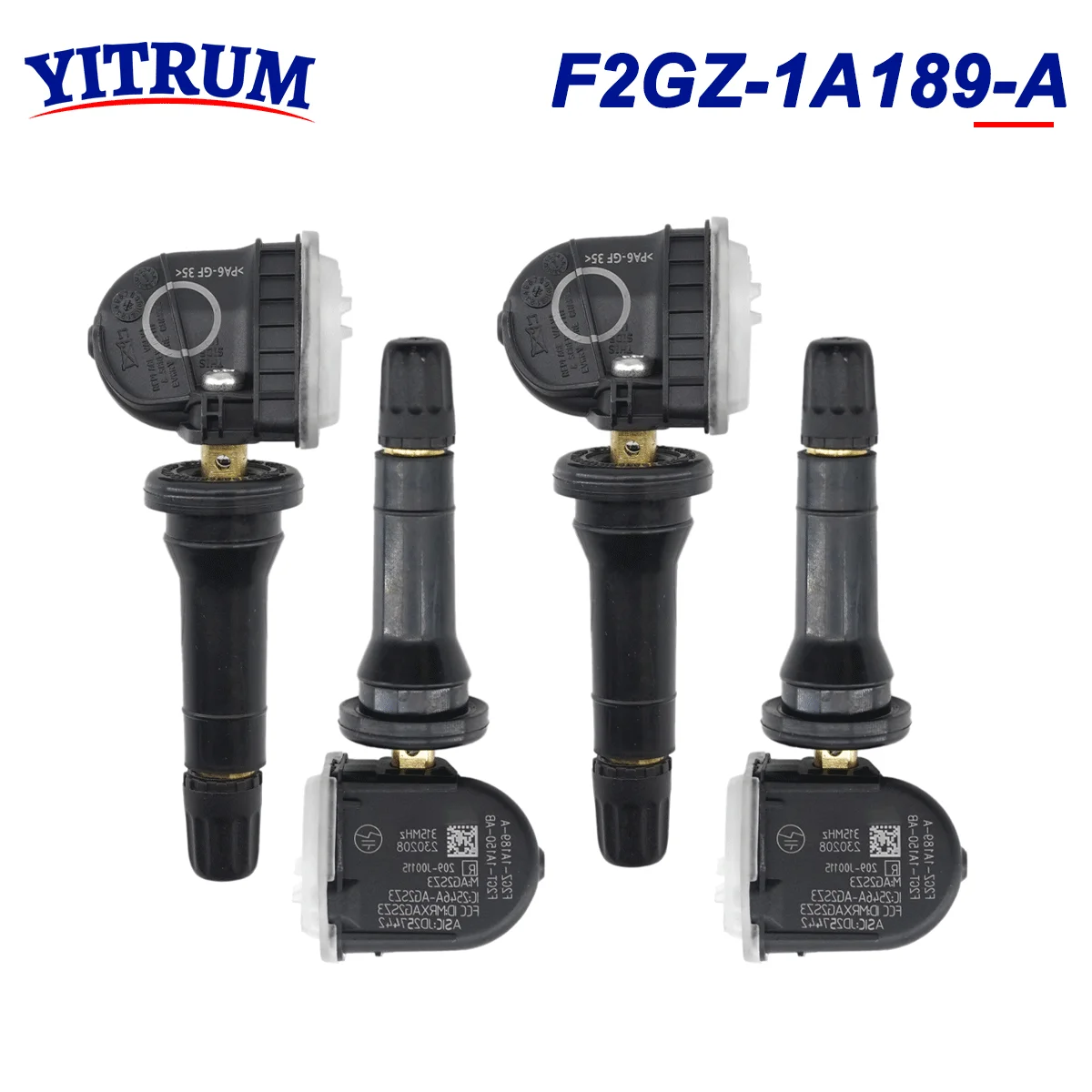 

1/4PCS F2GZ-1A189-A Tire Pressure Sensor For Ford Bronco Sport Edge Escape F-150 F-150 HD F-Series Mustang Lincoln MKX 315MHz