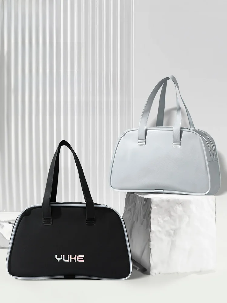 

Сумка для плавания, дорожная косметичка, большая вместительная двухслойная портативная водонепроницаемая сумка для сухих и влажных вещей