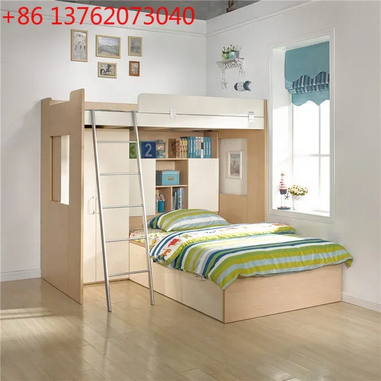 

High Quality Modern Kids Bunk Bed Is Used Broad Wood To Be Finished For Kids Bunk Bed