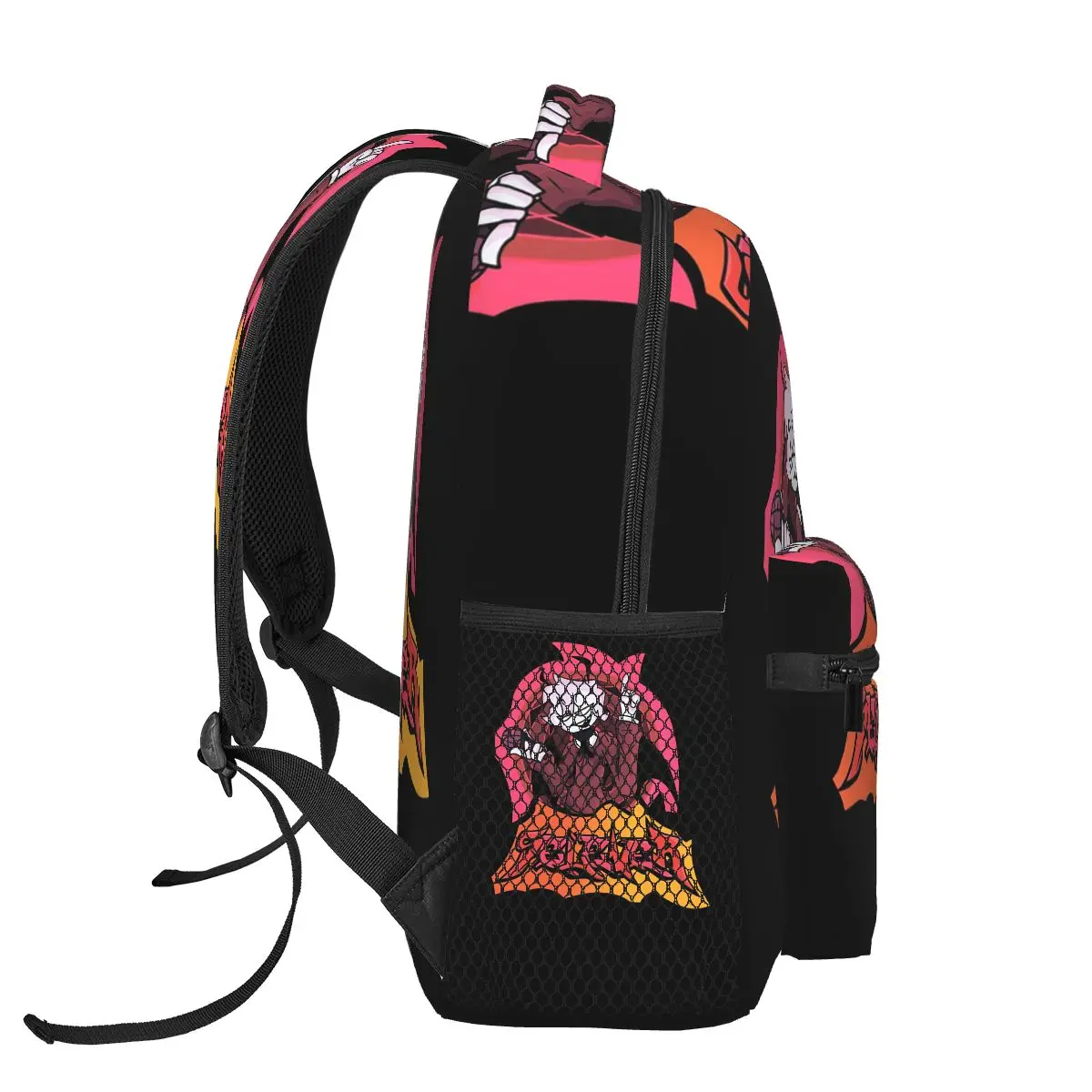Fnf Zardy Friday Night Funkin Rucksack Heißer Verkauf Tagesrucksack Große Kapazität Jungen Mädchen Büchertasche Schultasche Umhängetaschen für Männer Frauen