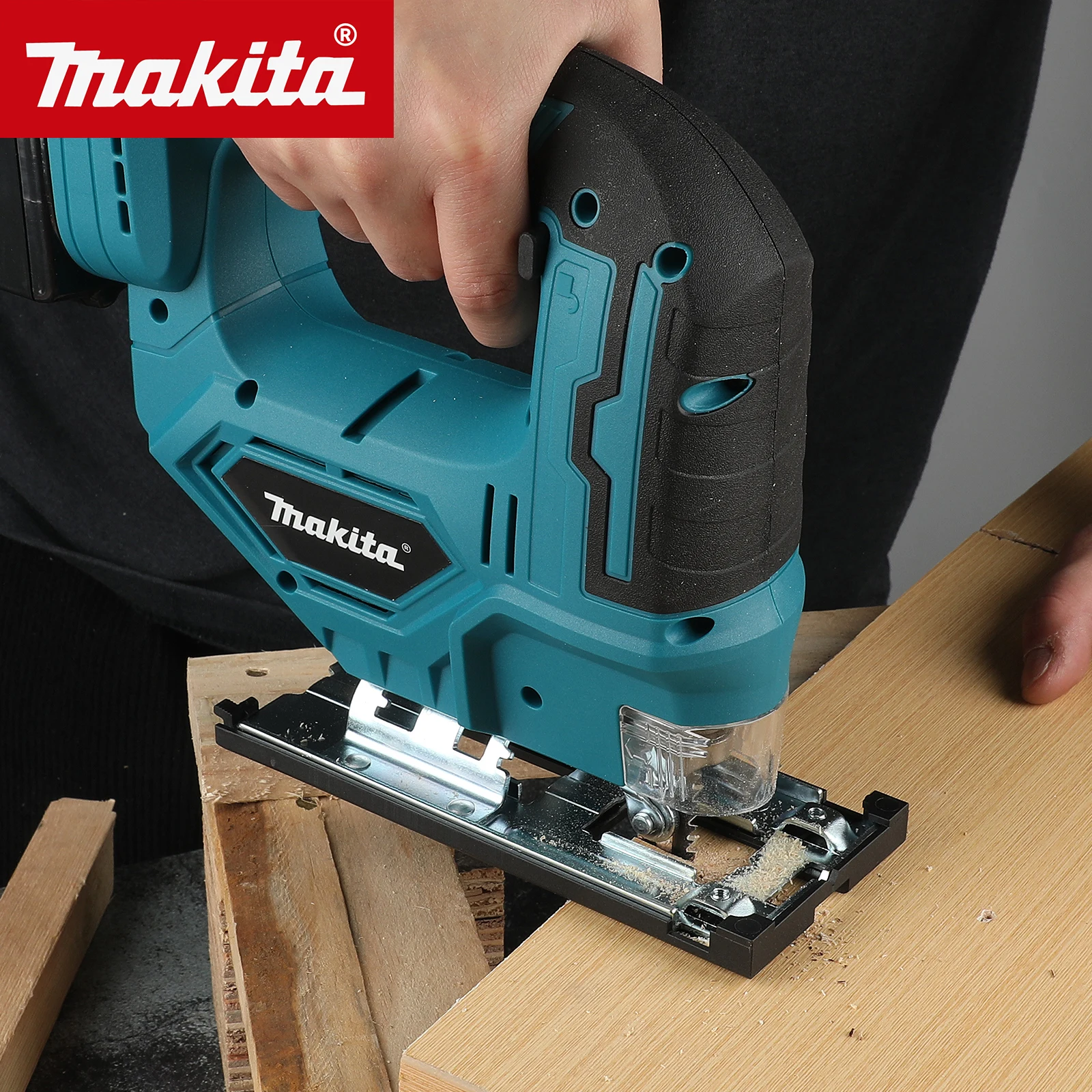 

Makita DJV182Z 18V Without Battery with Saw Blade 340W Brushless Wire saw Cordless Barrel Handle Portable Carpenter Power Tool