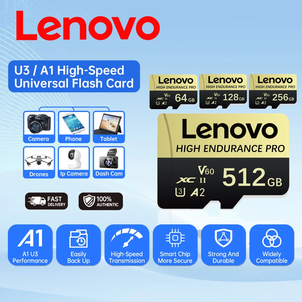 Карта-памяти-lenovo-1-ТБ-флэш-карты-надежная-карта-micro-tf-sd-высокоскоростные-карты-памяти-sd-карта-памяти-класса-10-для-ПК-смартфона