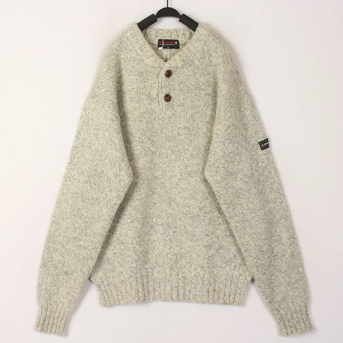 

Vintage Loose Fit Harajuku Style Men's And Women's Open Cardigan Sweater Warm Woolen Long Sleeve round Neck Knitwear Coat