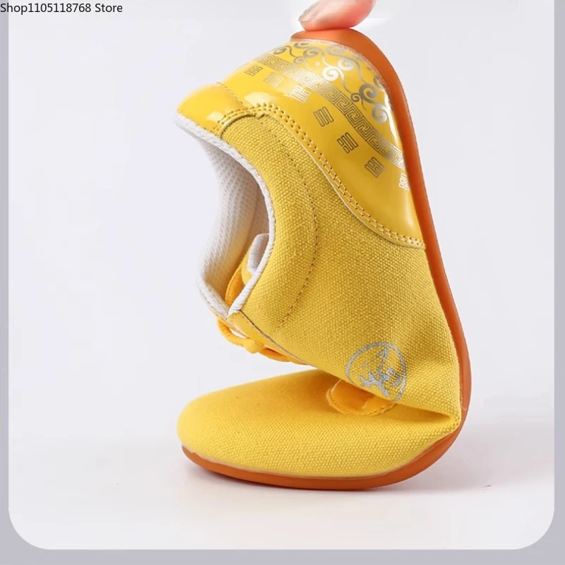 รองเท้าผ้าใบกังฟู ไท่ฉี วิงชุน ศิลปะการต่อสู้แบบจีนดั้งเดิม รองเท้ากีฬา ผ้าฝ้าย ระบายอากาศได้ดี