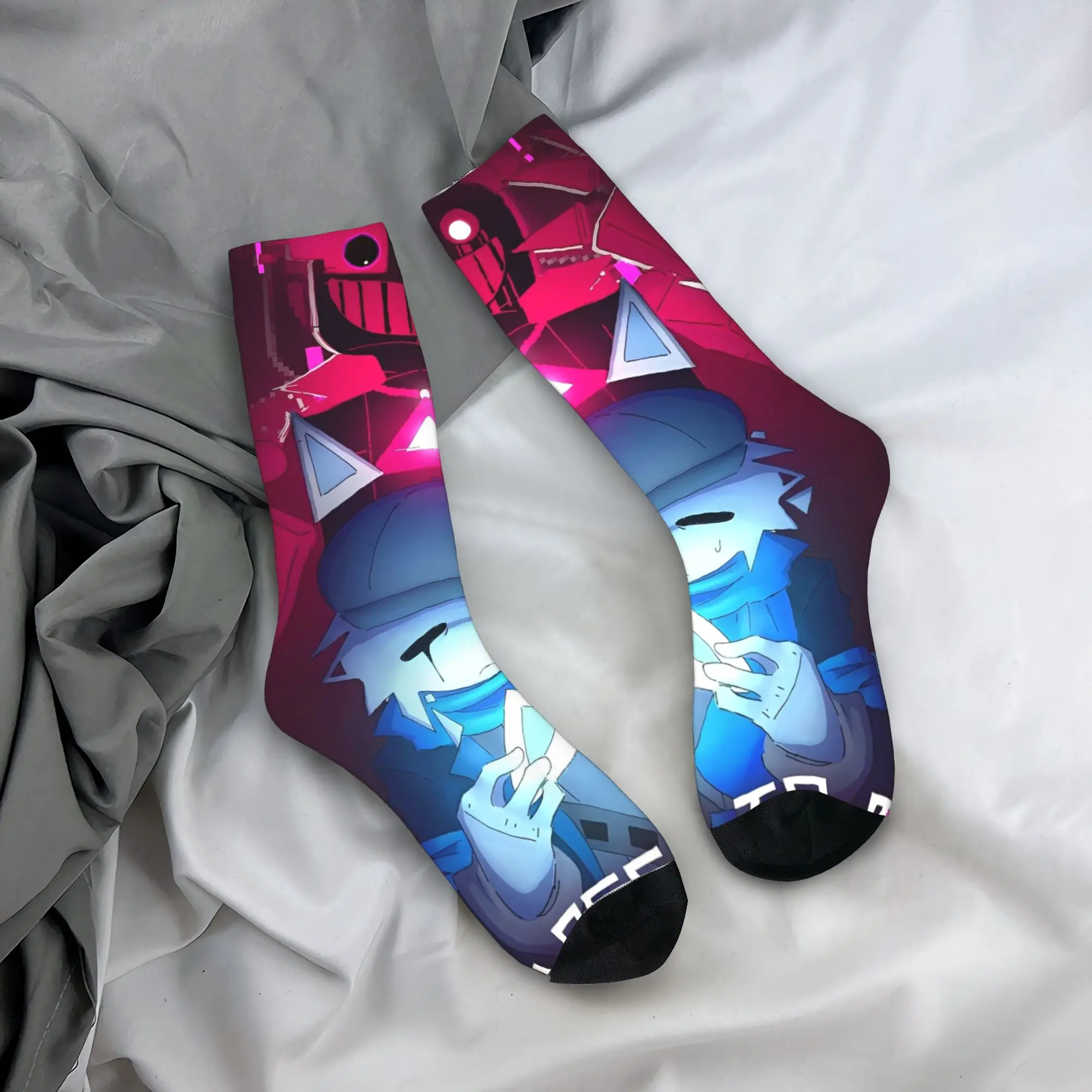 

Winter Warm Retro Unisex Elliot John Doe Forsaken Socks Sweat Absorbing Middle Tube Socks