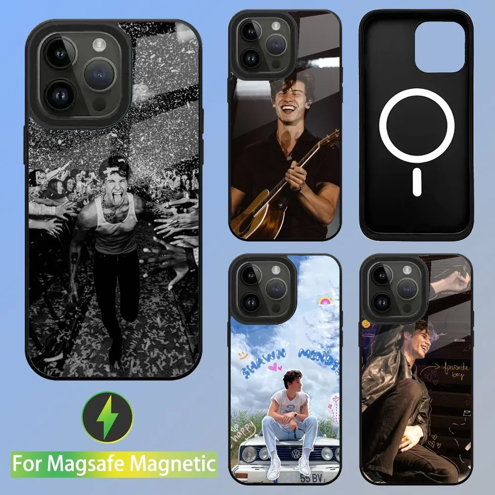 

Shawn Mendes Singer Phone Case For iPhone 15,14,13,12,11,Plus,Pro,Max Mini Magsafe Magnetic Wireless Charging