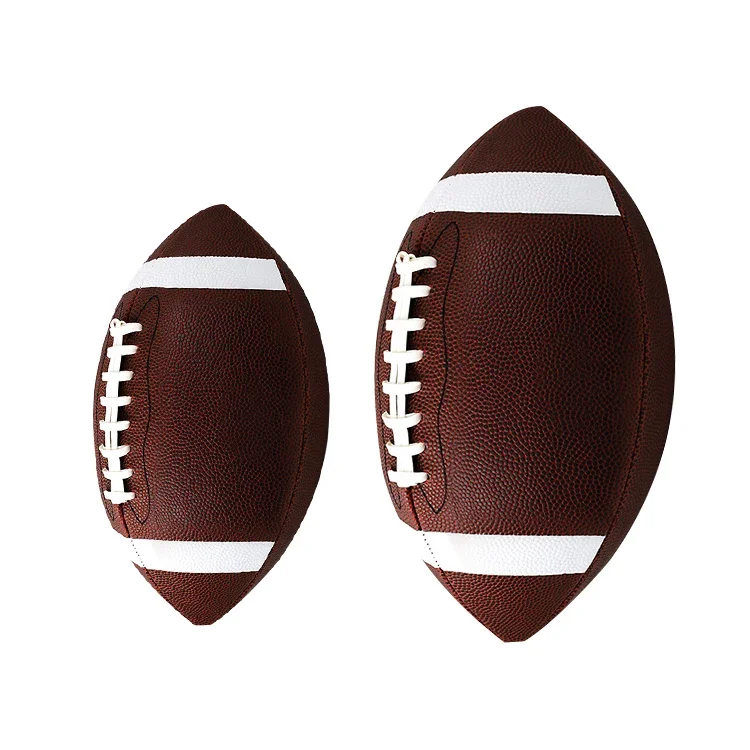 American Football Gifts Wholesale Custom Fabric Rugby American Football Leather Rugby Ball