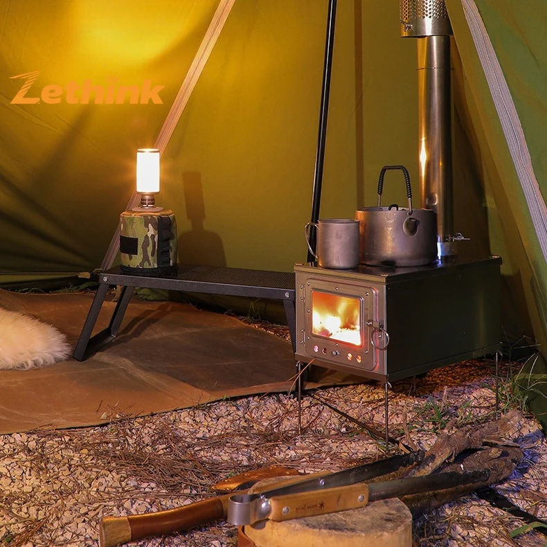 

Portable Lightweight 20L Folding Stove Stainless Steel Picnic & Tea Heater 1mm Firewood Cooker For Outdoor Camping