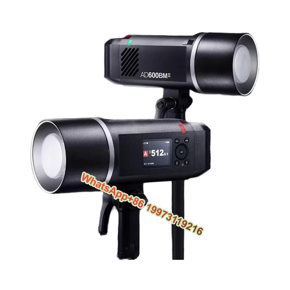 

AD600BM II 600 Вт Вспышка Новый продукт с поддержкой литиевой батареи для использования вспышек для наружных камер
