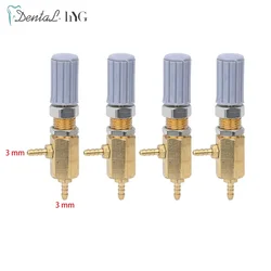 2/4/6 sztuk Regulator stomatologiczne dentystyczne zawór sterujący dla fotel dentystyczny zespół turbiny podłączyć 4*2.5mm wąż Dental Equpment akcesoria narzędzia