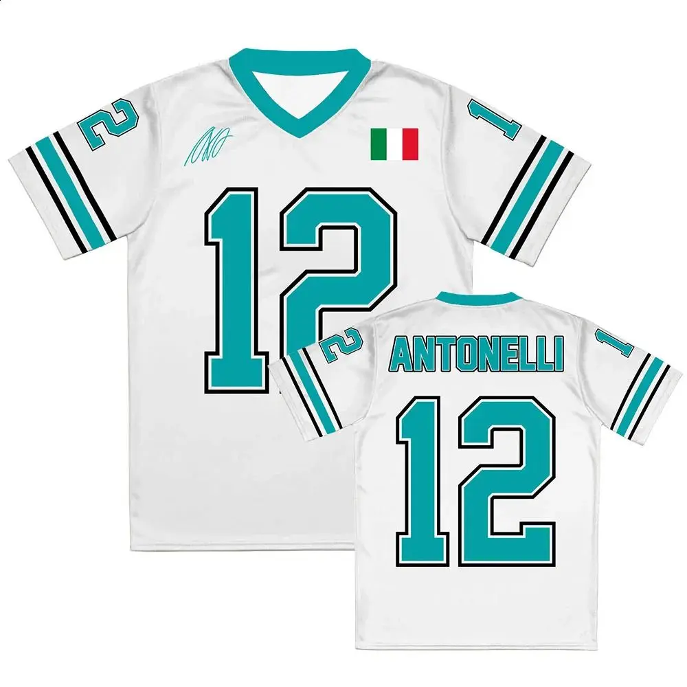 Kimi Antonelli Car Race Football Jersey, 3D Print Unisex Mesh Breathable Jersey, 2026 Men  Oversize Summer Quick Drying Shirt