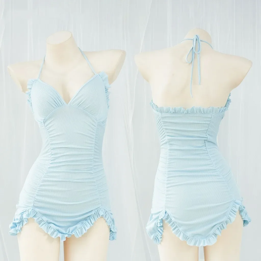 

Women Lingerie Exotic Sets Home Sleeping Nightwear Dress Maid Cosplay Role Playing Uniform