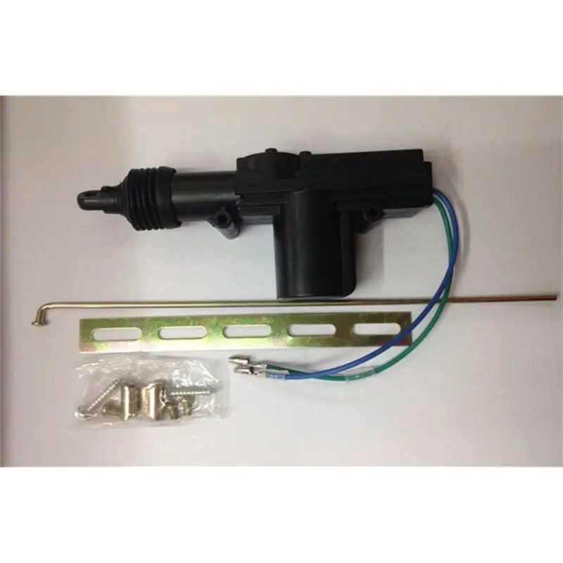 Universal 2 Wire Car Electric Remote Central Door Lock Actuator Heavy-Duty 12V Power Locking System Auto Single Type Kit
