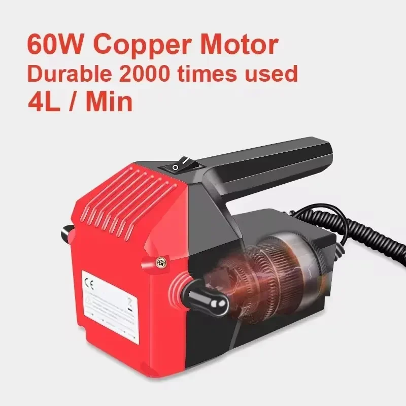 Durable 12v Car Engine Oil Pump Electric Motor Oil Diesel Sump Extractor Scavenging Exchange Fuel Delivery Suction Pump for Car - view 3