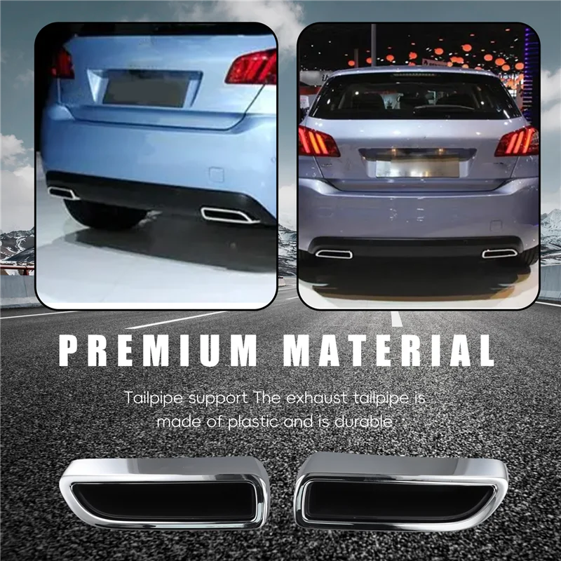 

ABNF!Exhaust Tail Pipe Rear Bumper Bracket 9811520280 9811520080 9811519980 9811519080 For 308S Tail Throat Bracket
