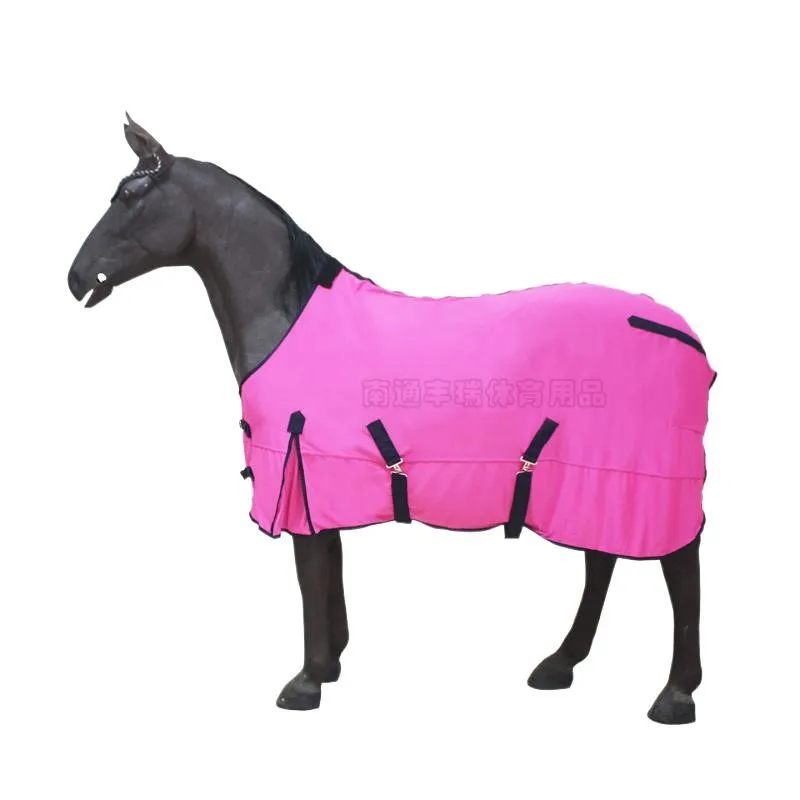 Ropa de caballo resistente a los mosquitos e insectos, tejido transpirable absorbente de sudor, tejido de punto congelado, alfombras de caballo de secado rápido, Verano