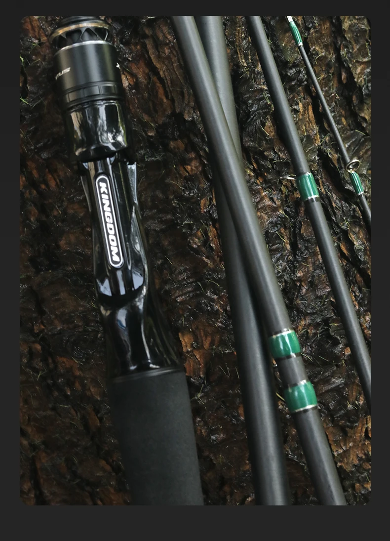 Kingdom Xestus Angelrute Spinning Casting 5 Abschnitte 2 m 2,1 m 2,16 m 2,28 m MF Action FUJI Carbon Rollenhalter Reise Angelruten – Detail 13