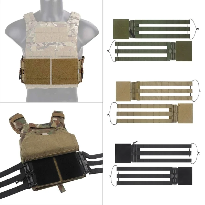 

Quick Release Buckle Set For CPC NCP Airsofts Vest Plate Carriers Mounting Strap Quick Release Cummerbund Side Waist Belt Buckle