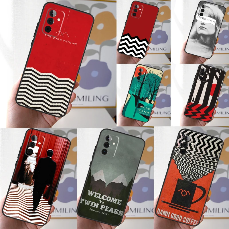 twin peaks Phone Case For Samsung Galaxy A15 A25 A35 A55 A54 A34 A14 A13 A33 A53 A12 A32 A52 A71 A51