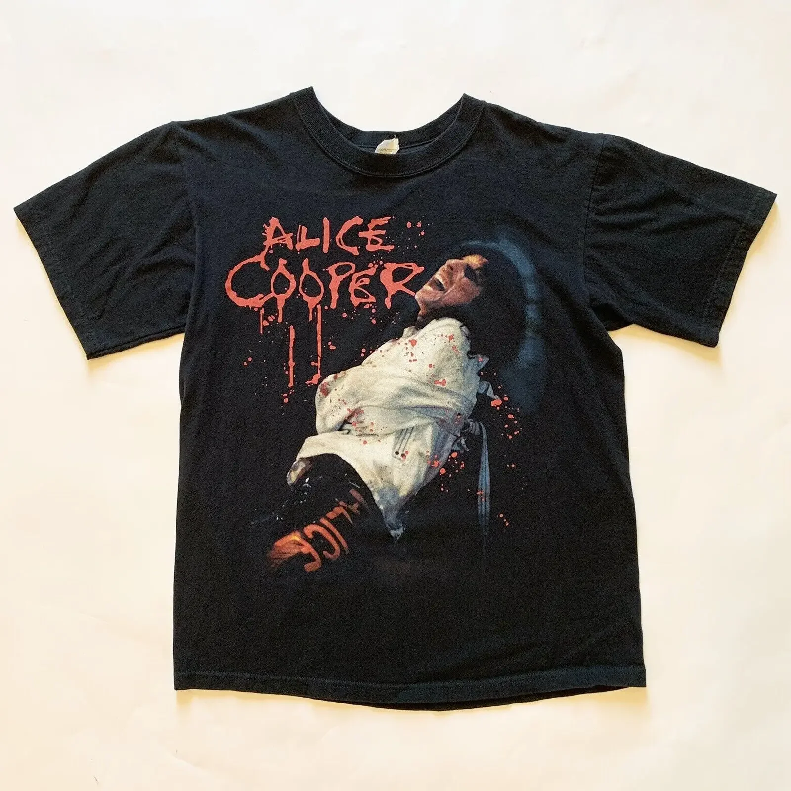 

Alice Cooper Psycho Drama 2007 Tour Graphic Double Sided T-Shirt Medium Anvil