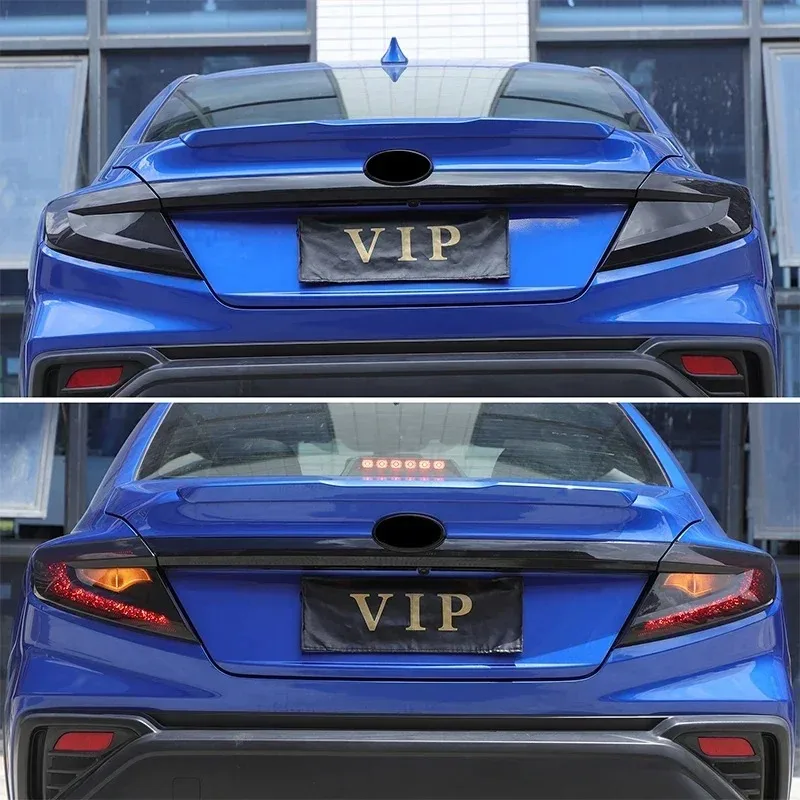 

metyoucar For Subaru WRX Levorg 22-25 Blackened Car Rear Tail Lamp Shade Brake Indicator Light Reversing Lamp Cover Accessories