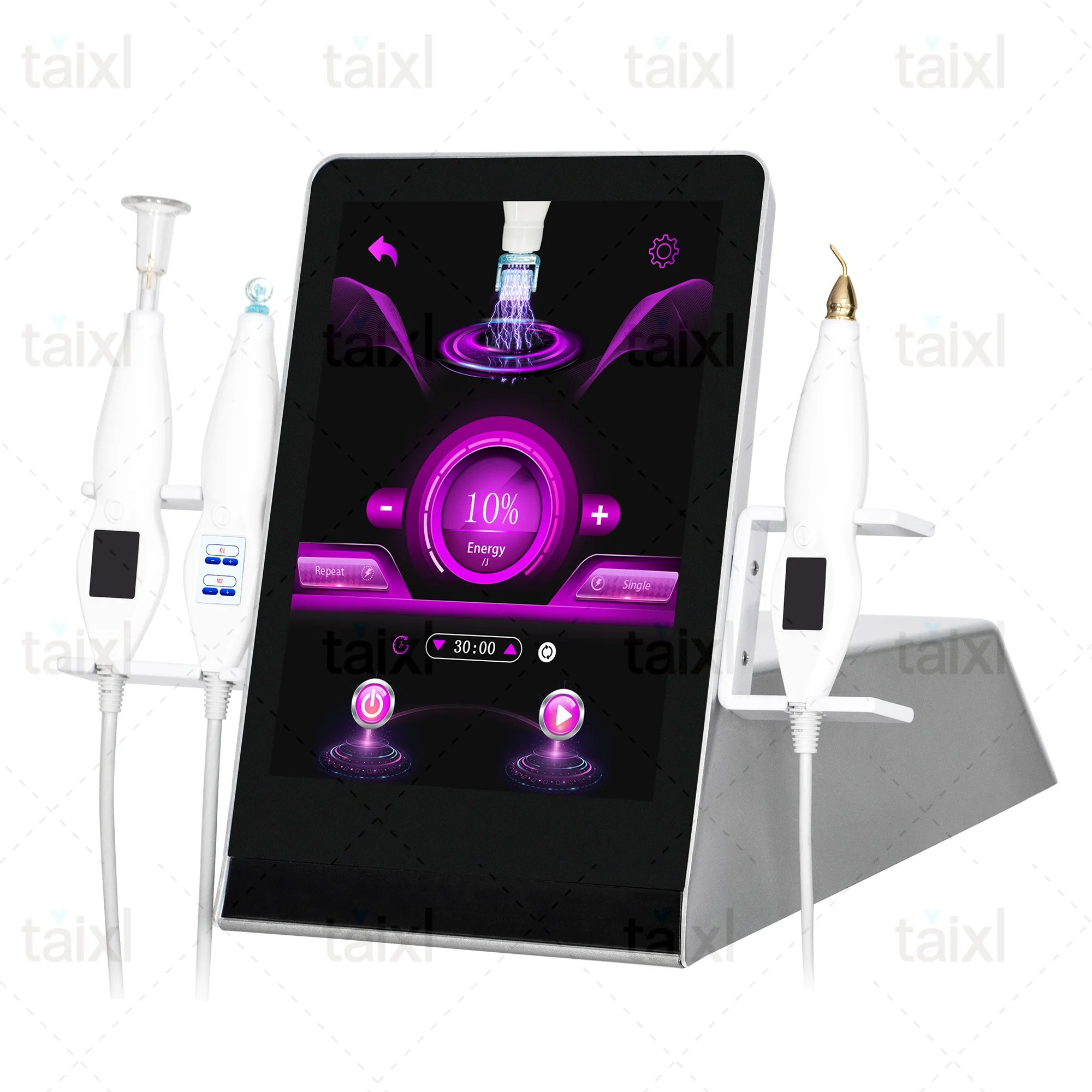 

8-in-1 Hot And Cold Plasma Beauty Device For Skin Rejuvenation Pore Tightening Acne Removal And Wrinkle Reduction LED High-d