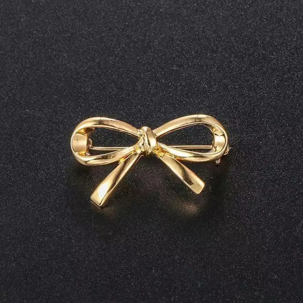 Dress Brooch Pin 2pcs Bowknot Lapel Pins Set Cute Bow Brooch Accessories for Women Stylish Collar Pins for Scarves Sweaters