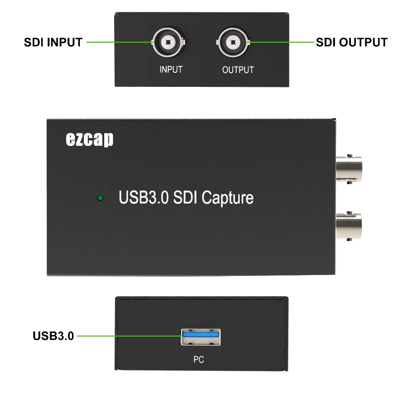 Ezcap262 USB3.0 SDI Capture USB Video Capture HD Capture Card