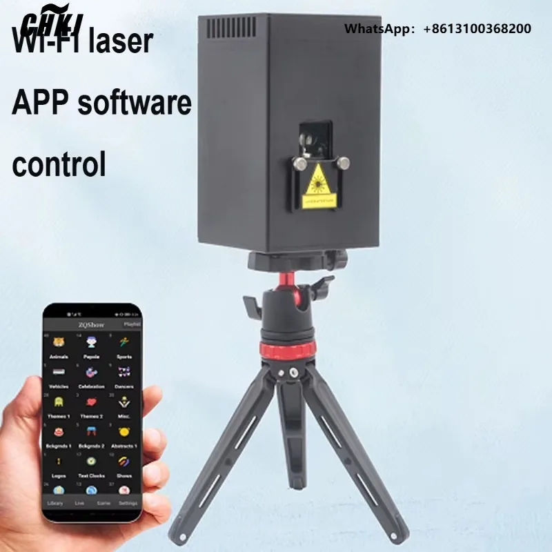 CHKJ Bluetooth handwritten animation laser light DIY advertising light projector LOGO
