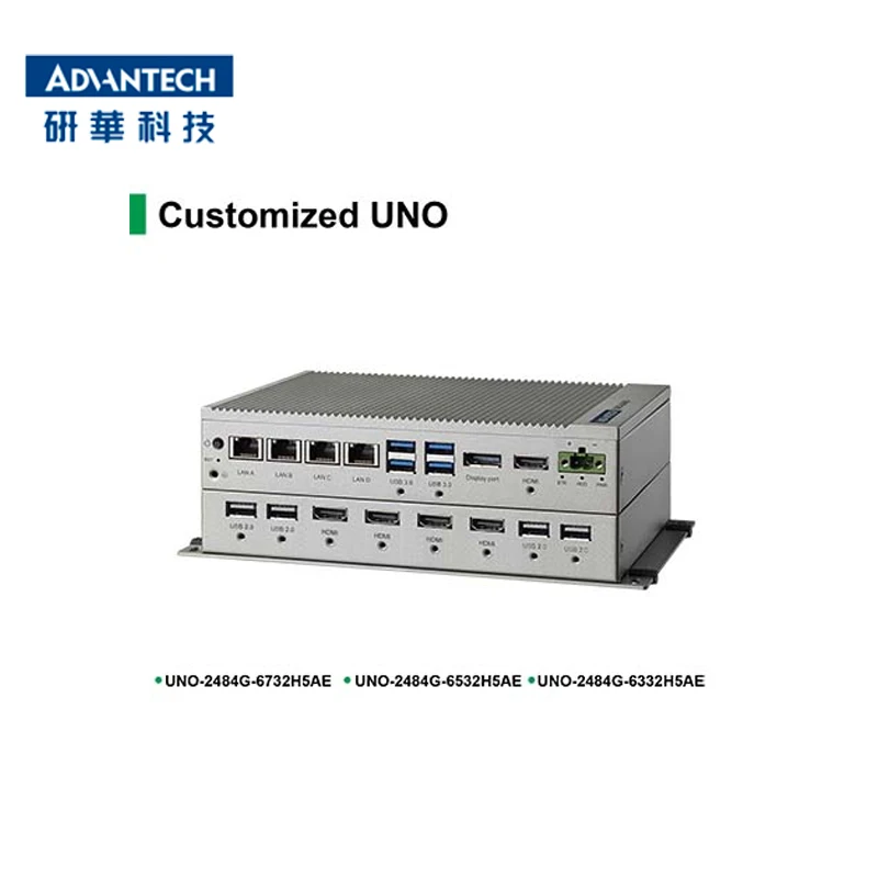 UNO-2484G V2 Intel Core 11th I7/i5/i3/Celeron Processor Fanless Embedded Industrial Panel Pc