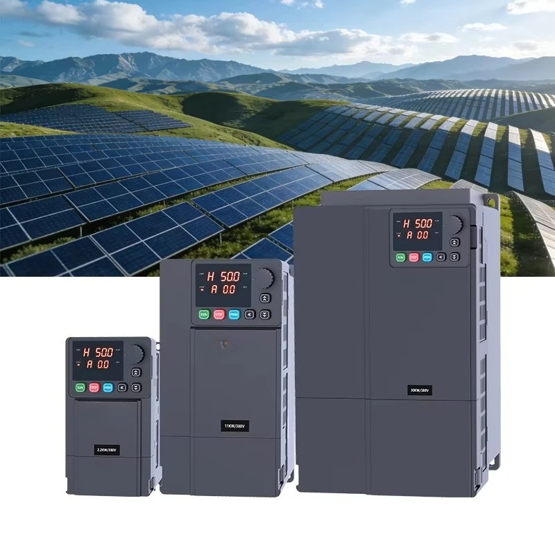 

0.75kw 1.5kw 2.2kw Solar Water Pump Inverter 4kw 5.5kw Solar Vfd Single-phase 220v DC/AC Input for Solar Pump Single-phase Motor
