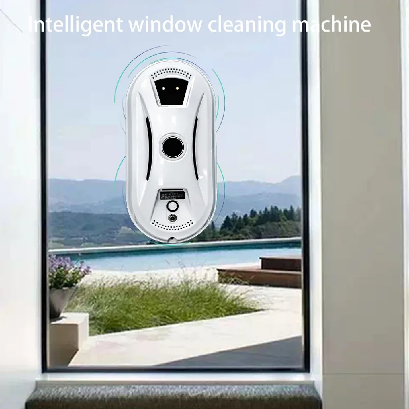 Window Cleaner Robot Smart Glass Cleaning Robot Remote Control Automatic Window Cleaning Washer Robot for Windows Tiles Ceiling view 4