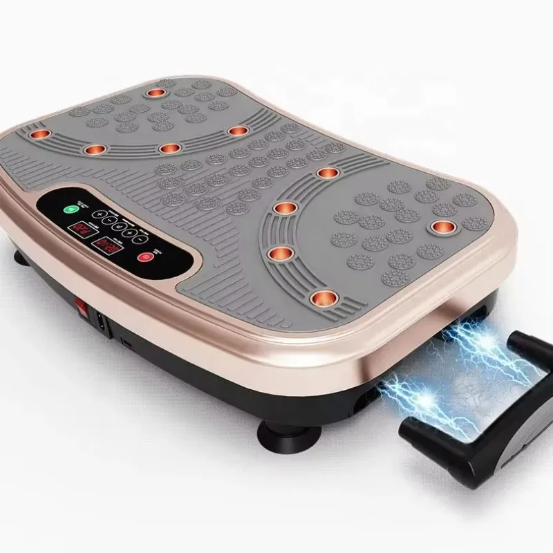 Hotsale Vertical ABS Vibration Platform Body Slimming Trainer Home Use Exercise Machine with Massage Burning Function