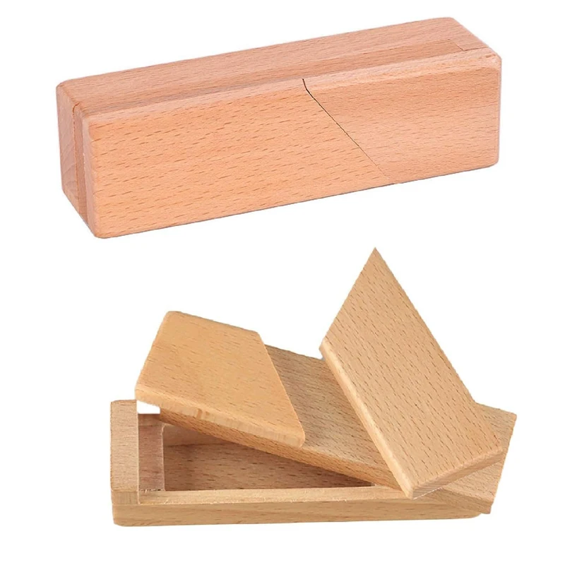 3PCS Wooden Puzzle Box With Secret Compartment For Birthday Valentine's Day Unique Gifts Brain Teaser Games For Adults And Kids