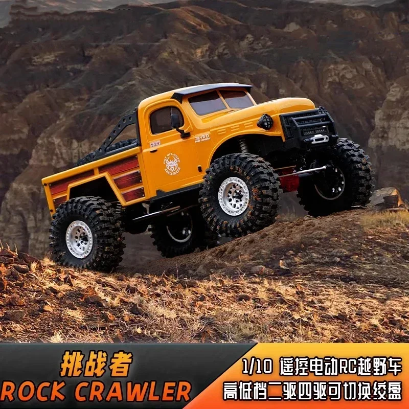 Rgt 1/10 Remote Control Climbing Car Challenger High Low Two-drive Rc Car Off Road 4x4 Switchable Winch Ex86170 Rc Truck