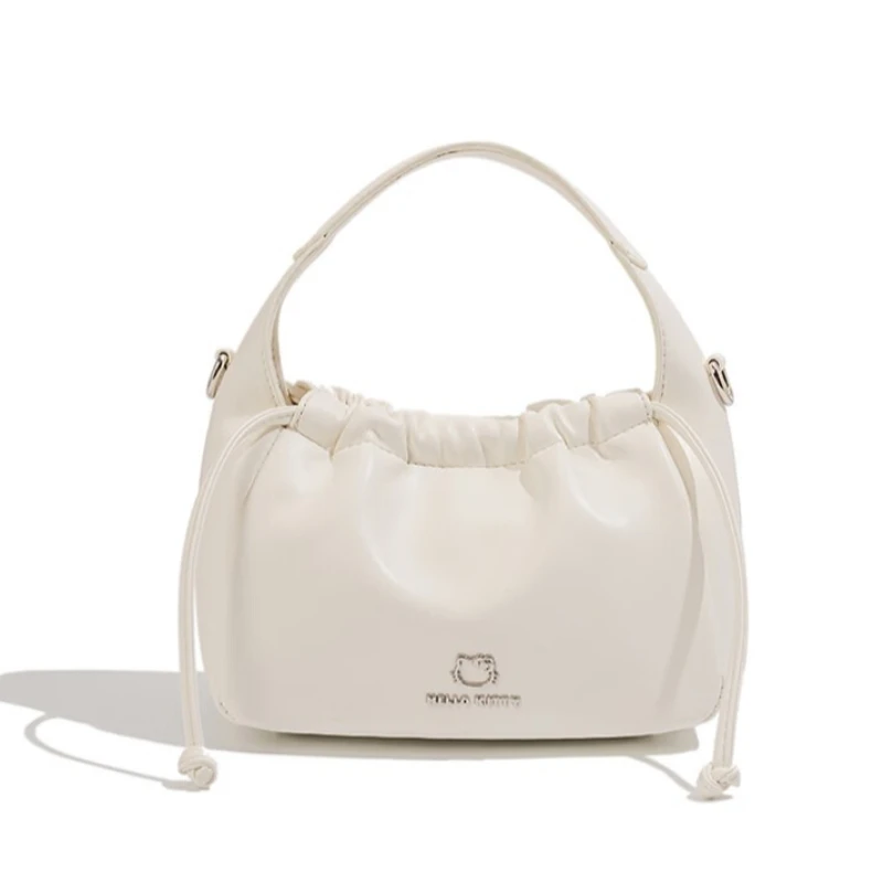 

Hello Kitty Luxury Bucket Bag for Women Tote Shoulder Crossbody Purse Handbag Casual Elegant Daily Use