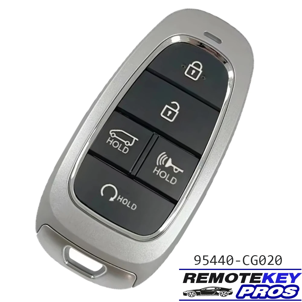 

DIYKEY P/N: 95440-CG020, TQ8-F0B-4F27 для Hyundai Staria 2022, умный дистанционный ключ, 5 кнопок, 433 МГц, ID47 чип, брелок без ключа