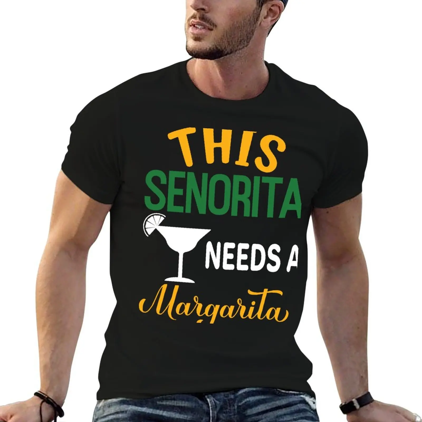 This Senorita Needs A funny mexican fiesta cinco de mayo T-Shirt Comfortable Work Wear Tee