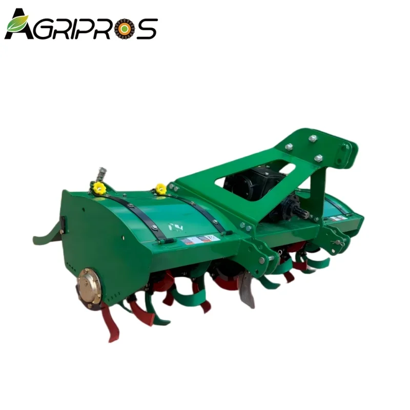 【Hot】High Productivity Rotary Tiller Essential Agricultural Machinery for Tractor Use Gearbox Gear Bearing Cultivator