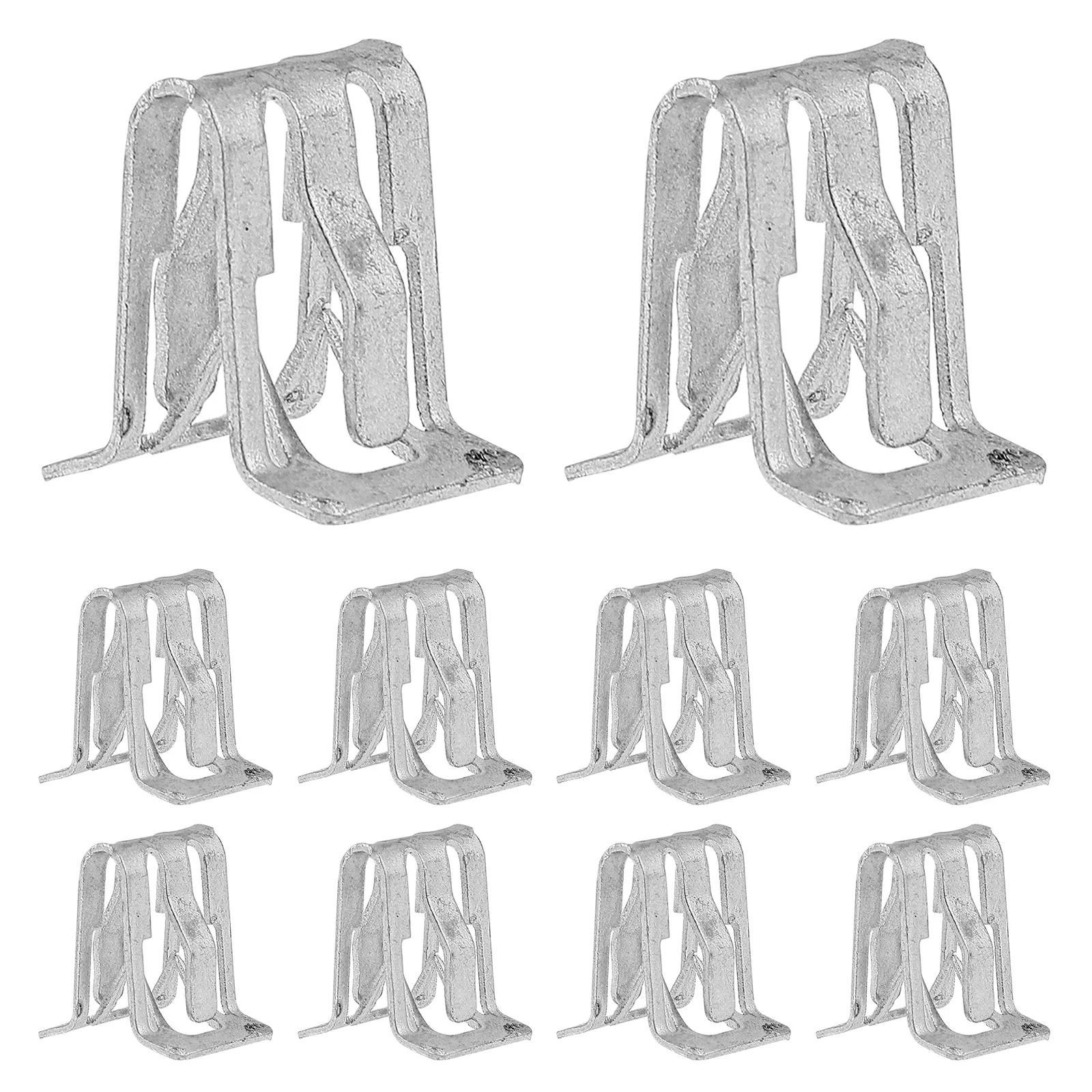 

10Pcs Auto Trim Clip for Car Interior Panel Metal Retainer Center Console Dash Decorative Fastener Bracket Steering Wheel
