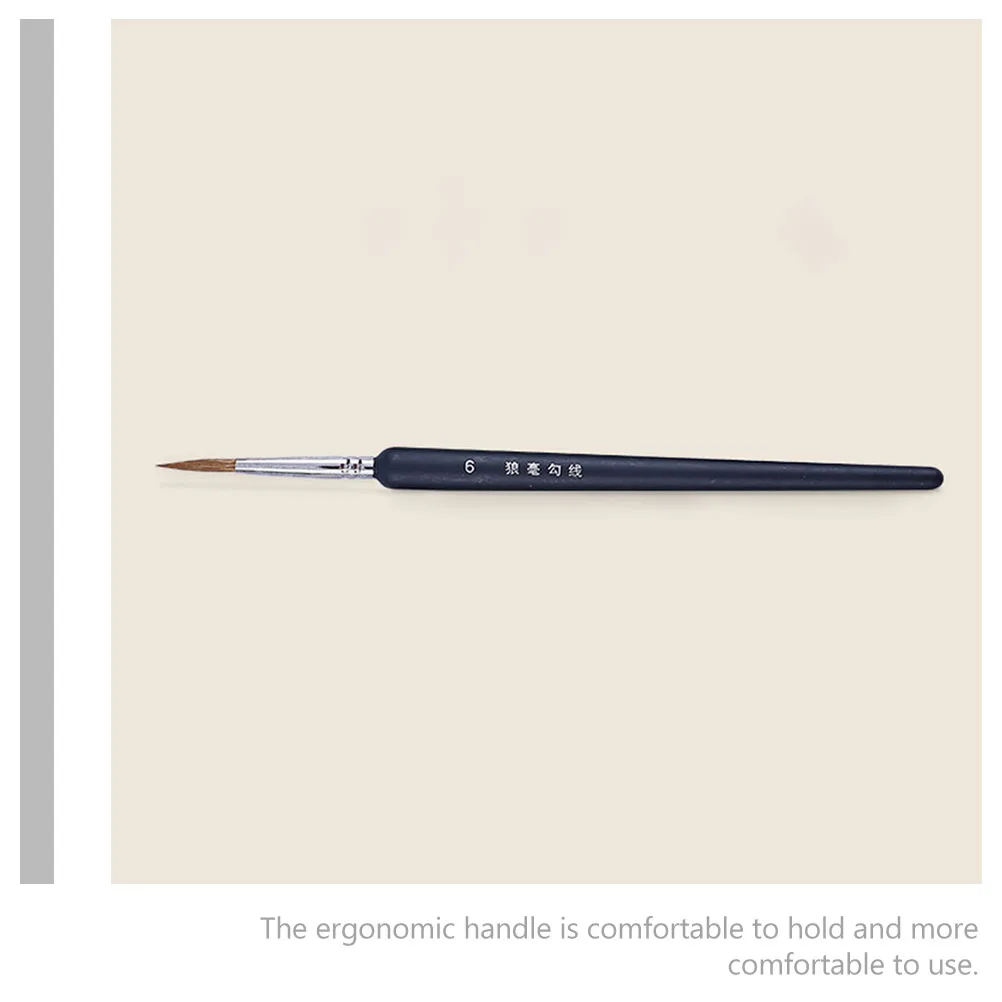 

Набор кистей для рисования, 10 шт., кисти для рисования, художественная деревянная миниатюрная деталь, модель для рисования