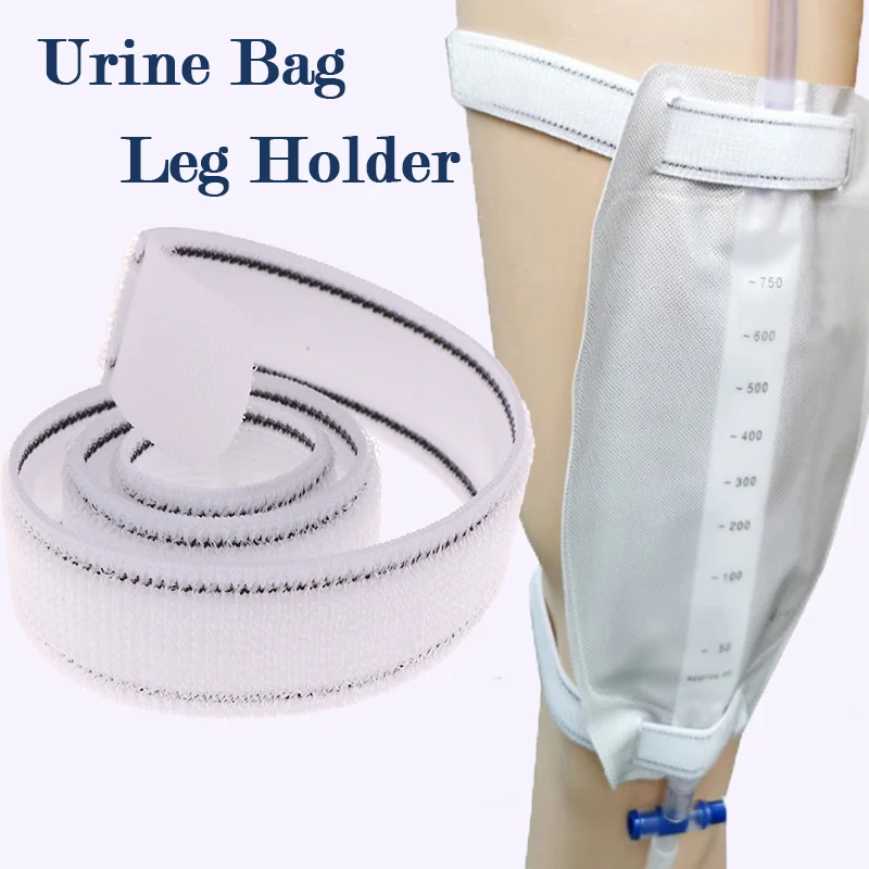 Catheter Fixator  Elastic Comfortable External Durable Adjustable Urine Bag Leg Holder Fixation Band