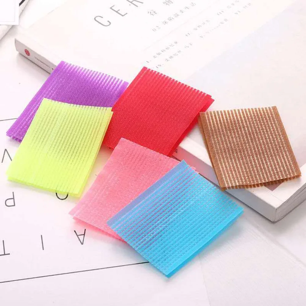 10Pcs/Set New Hair Accessories Hair Sticky Pad Hair Fringe Nylon Bangs Magic Paste Multi-color Bangs Puffy Hair Sticker