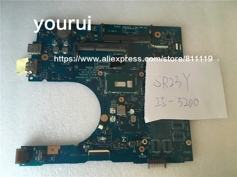 

CSRZSZ For DELL Original 5558 For Motherboard Mainboard SR23Y I5-5200U AAL10 LA-B843P 100% Tested 0FRV68 FRV68 CN-0FRV68 FRV68