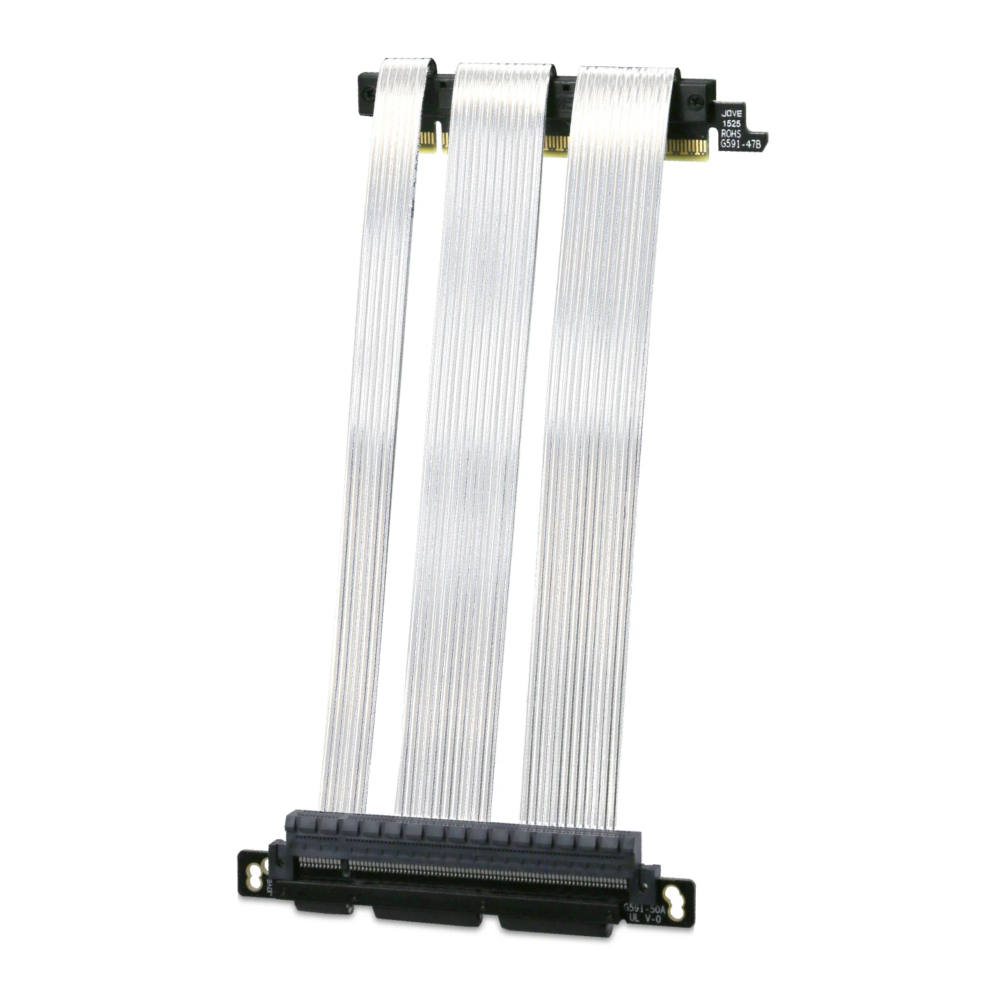 Kabel Riser Ultra PCIe 5.0 X16 [ RTX5090  RTX5080  RTX4090 ] Ekranowany, Ekstremalnie Szybki, Pionowy Montaż, Gamingowy PCI Express Gen5 — zdjęcie produktu 7