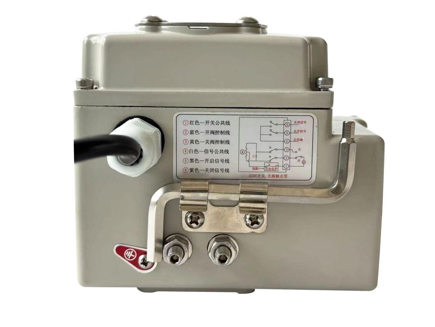 Fine and small electric actuator 30nm-1000nm model can be equipped with butterfly valve ball valve