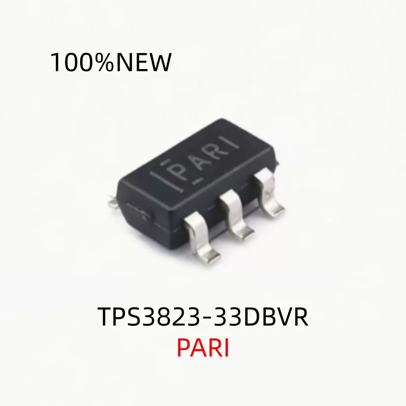 (20 Pieces) 100% New Tps3823-33Dbvr with Silk Screen Pari, Packaged in Sot23-5, Featuring a Watchdog Power Voltage Monitor Chip Ic