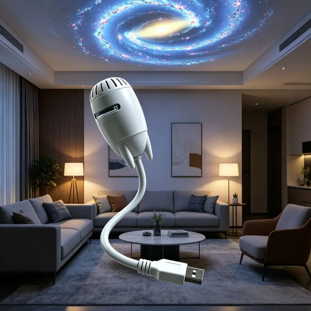 2-in-1 High Precision Definition Night Light Focus Decorative Projector Night Light Shadow Camera Night Light Home Background