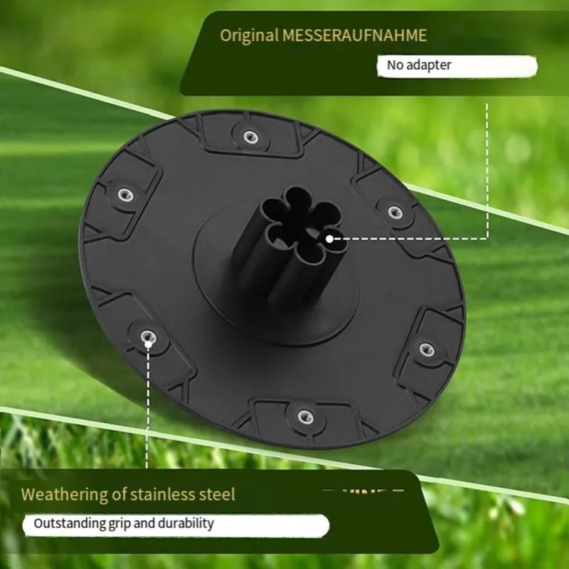 A76K For Gardena Sileno Minimo 250, 350, 500 Compatible 2 Set 6 Blade Disc With 6Pcs Replacement Blades