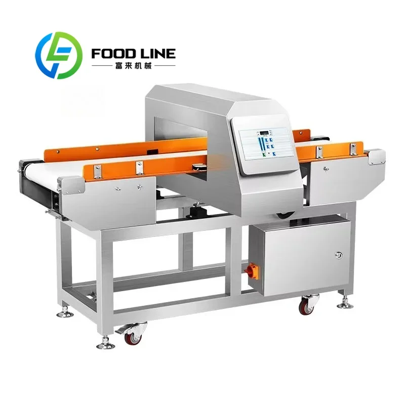Conveyor Metal Detector for Food Processing Adjustable Belt Speed Digital Panel Poultry Meat Processing Plant In Stock Supply